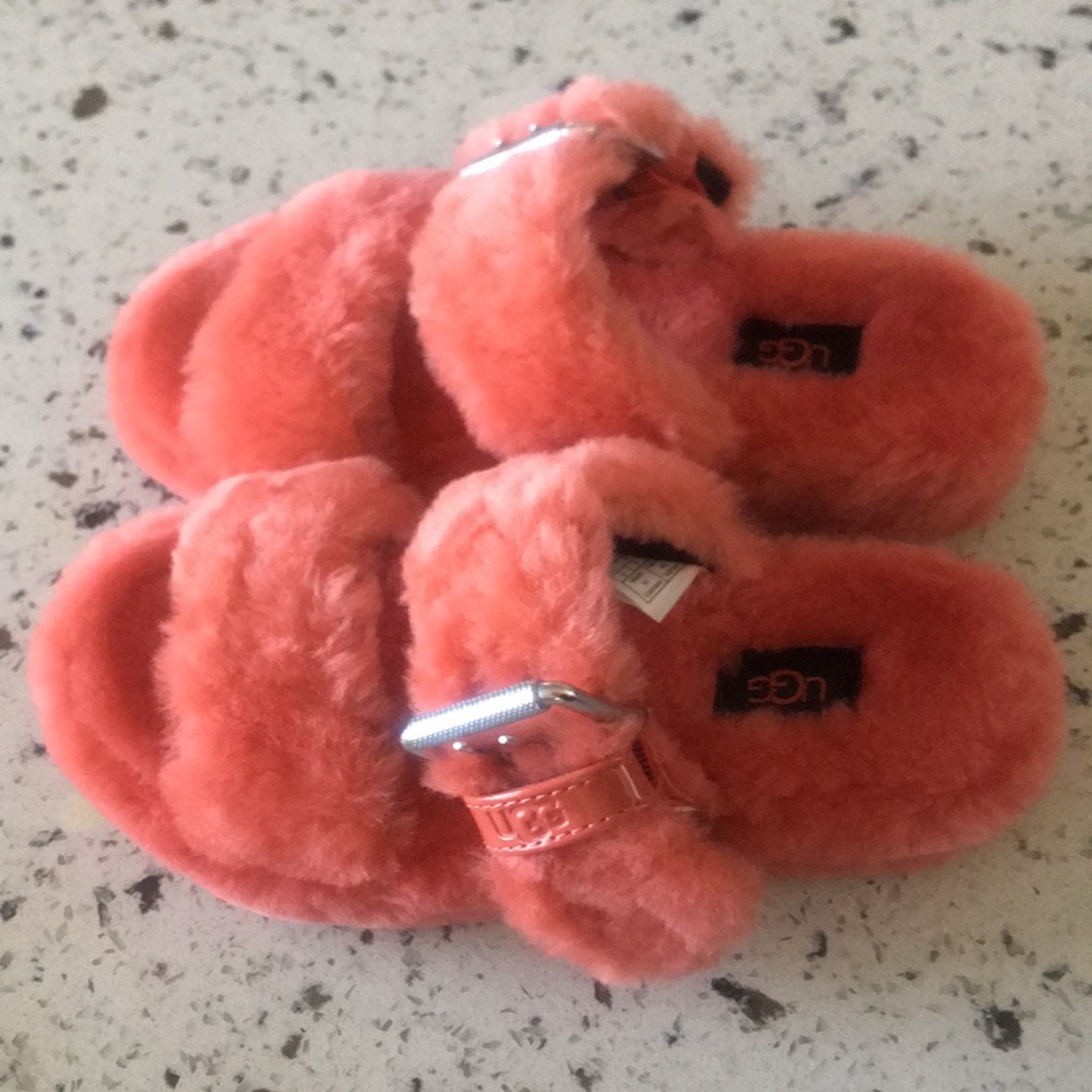New!!! Ugg Yeah Slide Fuzz Slipper/Sandal. - image 3